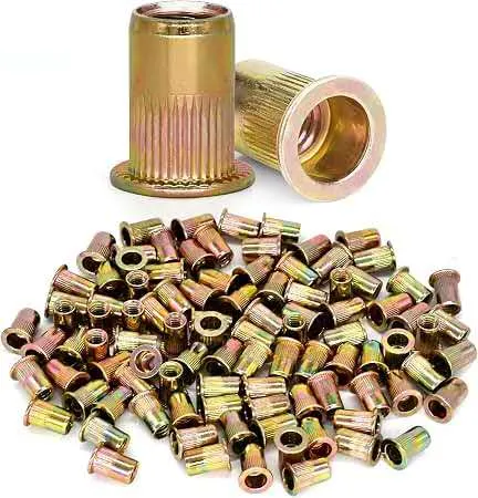 Bulk Zinc Plated Threaded Rivet Nuts