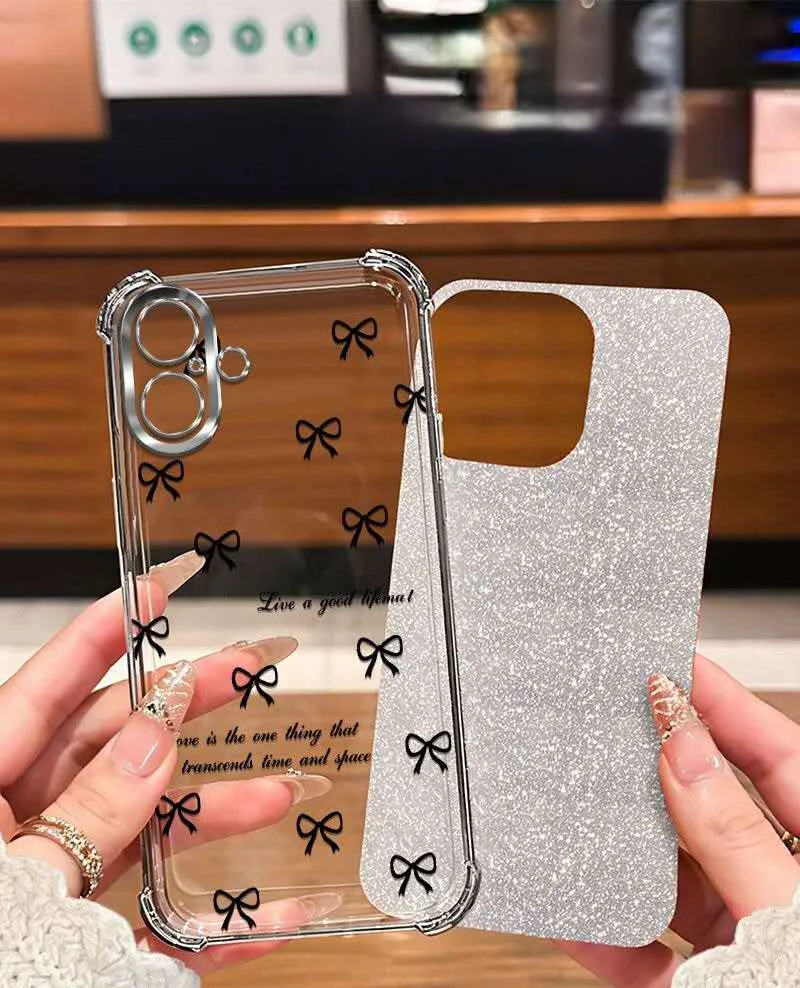 Clear Bow Case Held in Hand