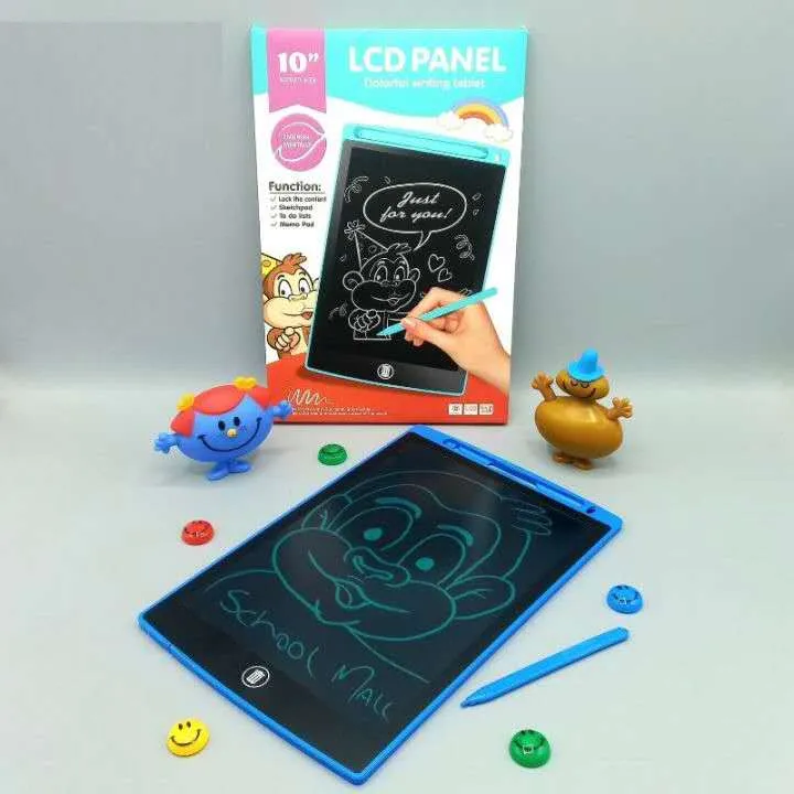 LCD Writing Tablet Box With Astronaut Drawing