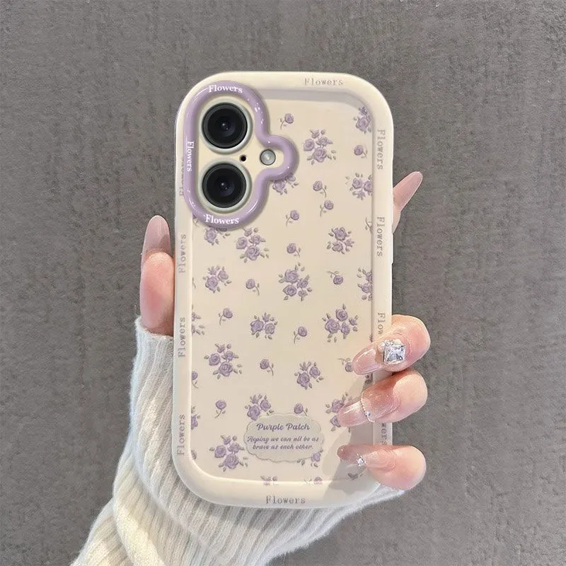 Purple Patch Case Camera Close-Up