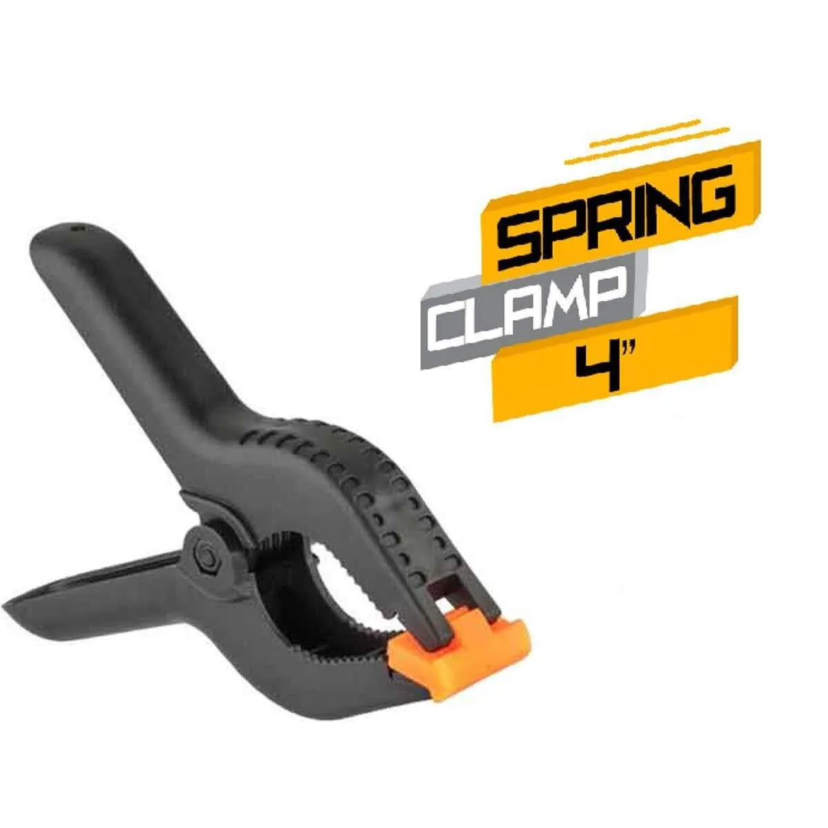 Spring Clamp Jaw Grip Close-Up